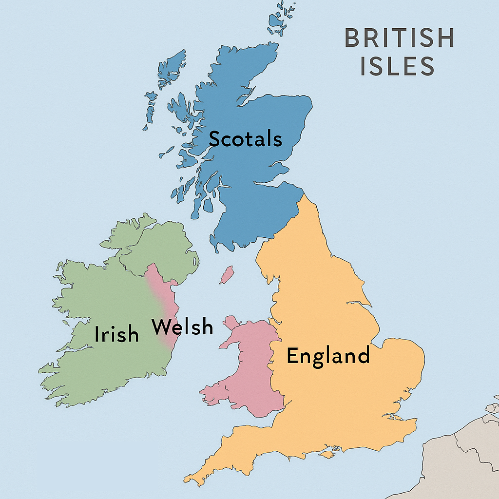 British Isles Map